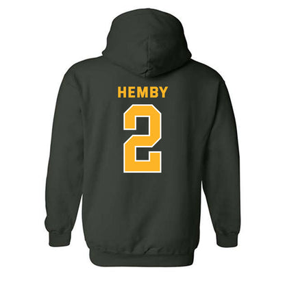 Baylor - NCAA Acrobatics & Tumbling : Charlyze Hemby - Classic Fashion Shersey Hooded Sweatshirt-1