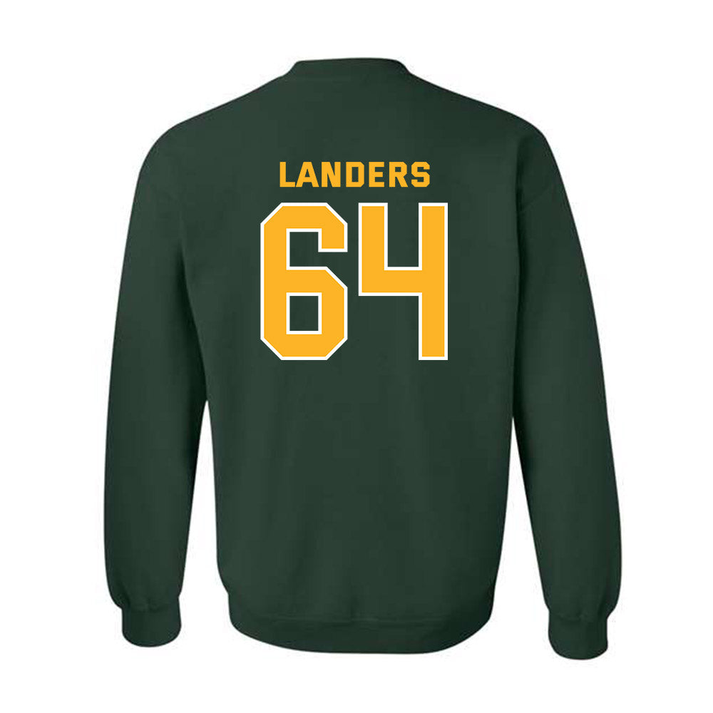 Baylor - NCAA Football : Kamarii Landers - Classic Fashion Shersey Crewneck Sweatshirt