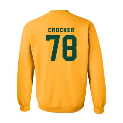 Baylor - NCAA Football : Joseph Crocker - Classic Fashion Shersey Crewneck Sweatshirt-1