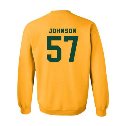 Baylor - NCAA Football : Christopher Johnson - Classic Fashion Shersey Crewneck Sweatshirt-1