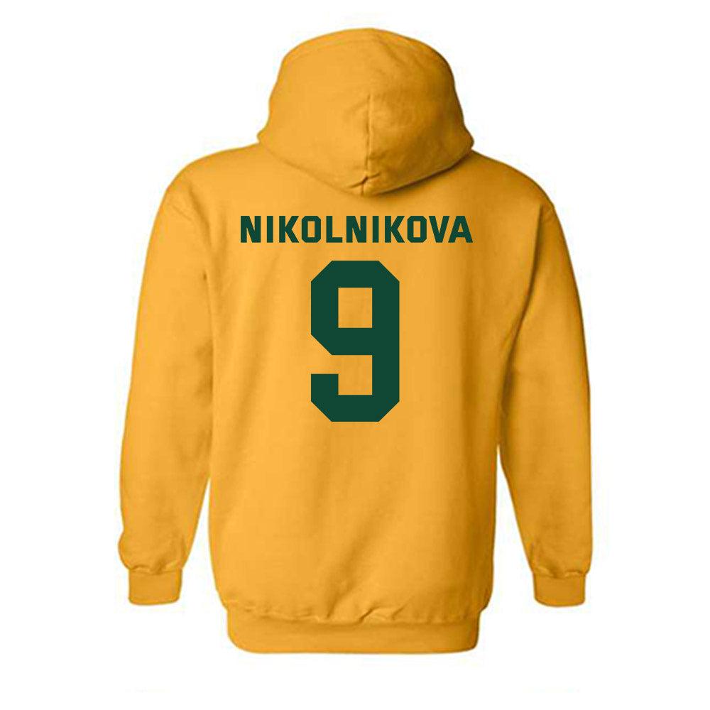 Baylor - NCAA Women's Volleyball : Anastasiia Nikolnikova - Classic Fashion Shersey Hooded Sweatshirt-1