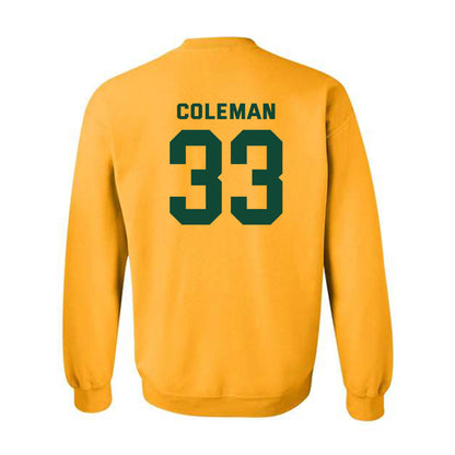 Baylor - NCAA Football : DJ Coleman - Classic Shersey Crewneck Sweatshirt