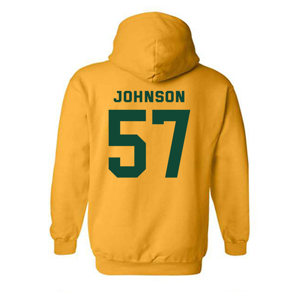 Baylor - NCAA Football : Christopher Johnson - Classic Fashion Shersey Hooded Sweatshirt-1