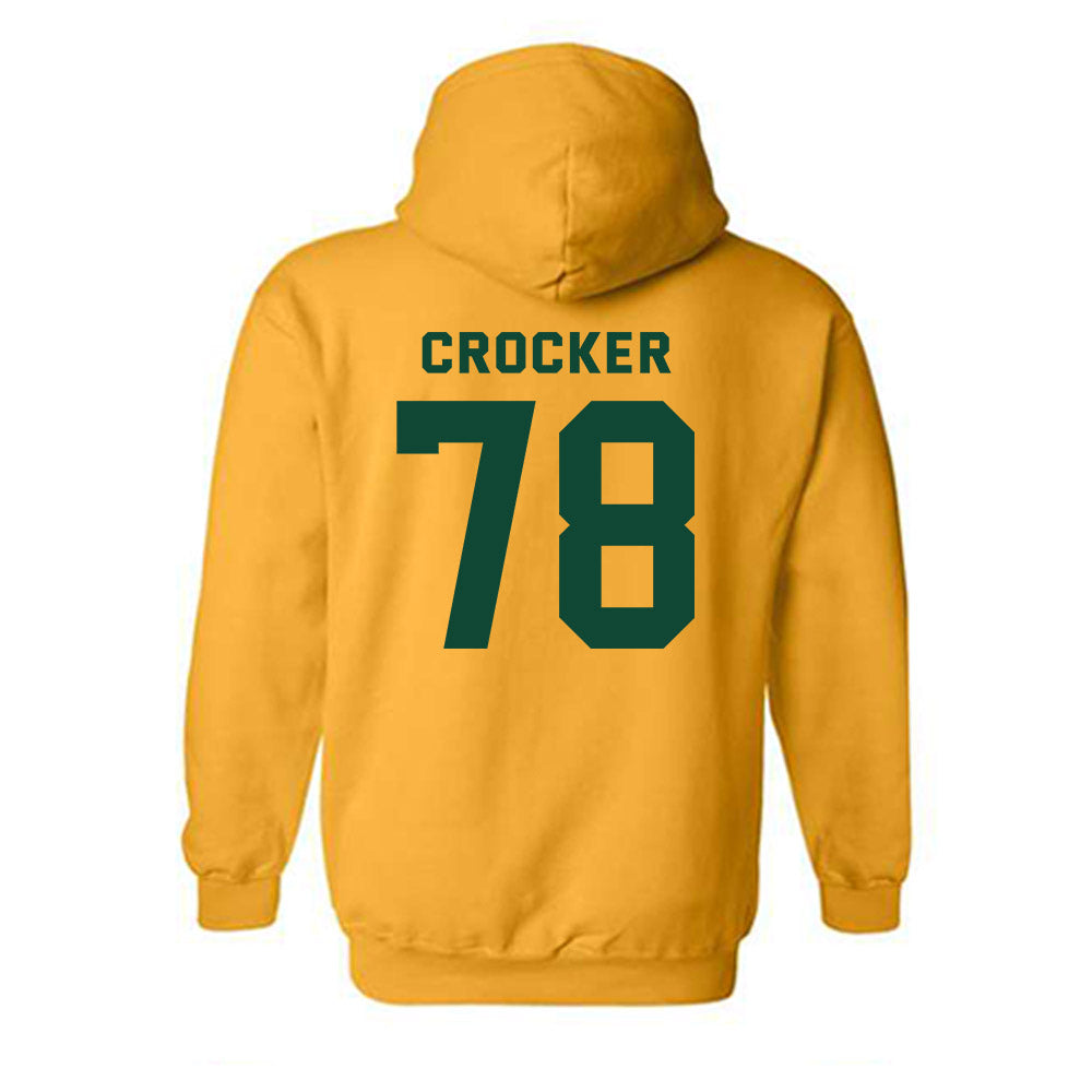 Baylor - NCAA Football : Joseph Crocker - Classic Fashion Shersey Hooded Sweatshirt-1