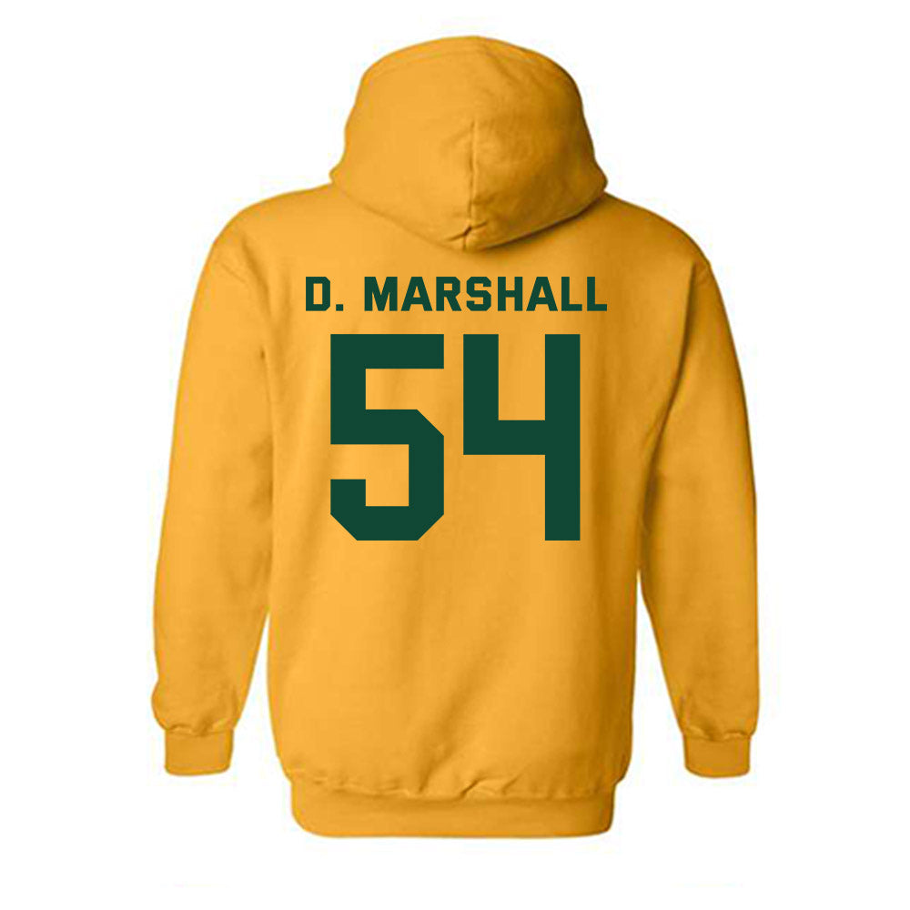 Baylor - NCAA Football : David Marshall - Classic Fashion Shersey Hooded Sweatshirt