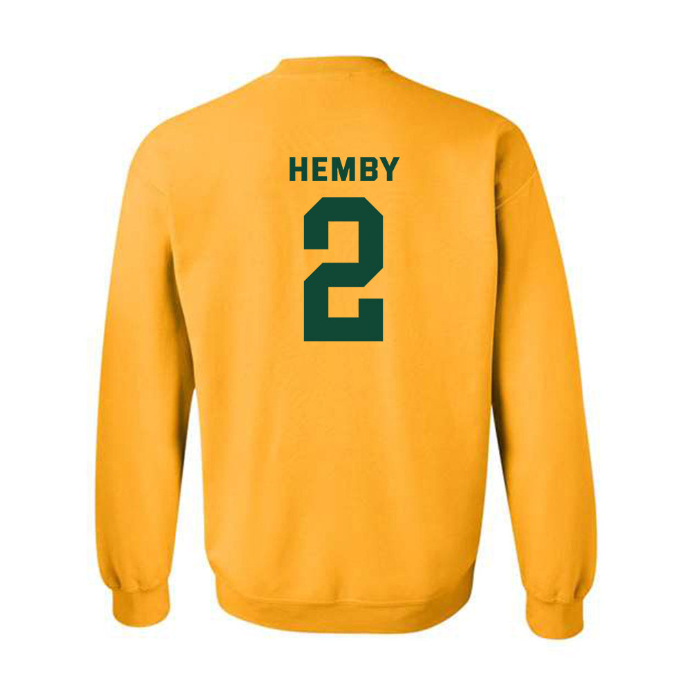Baylor - NCAA Acrobatics & Tumbling : Charlyze Hemby - Classic Fashion Shersey Crewneck Sweatshirt-1