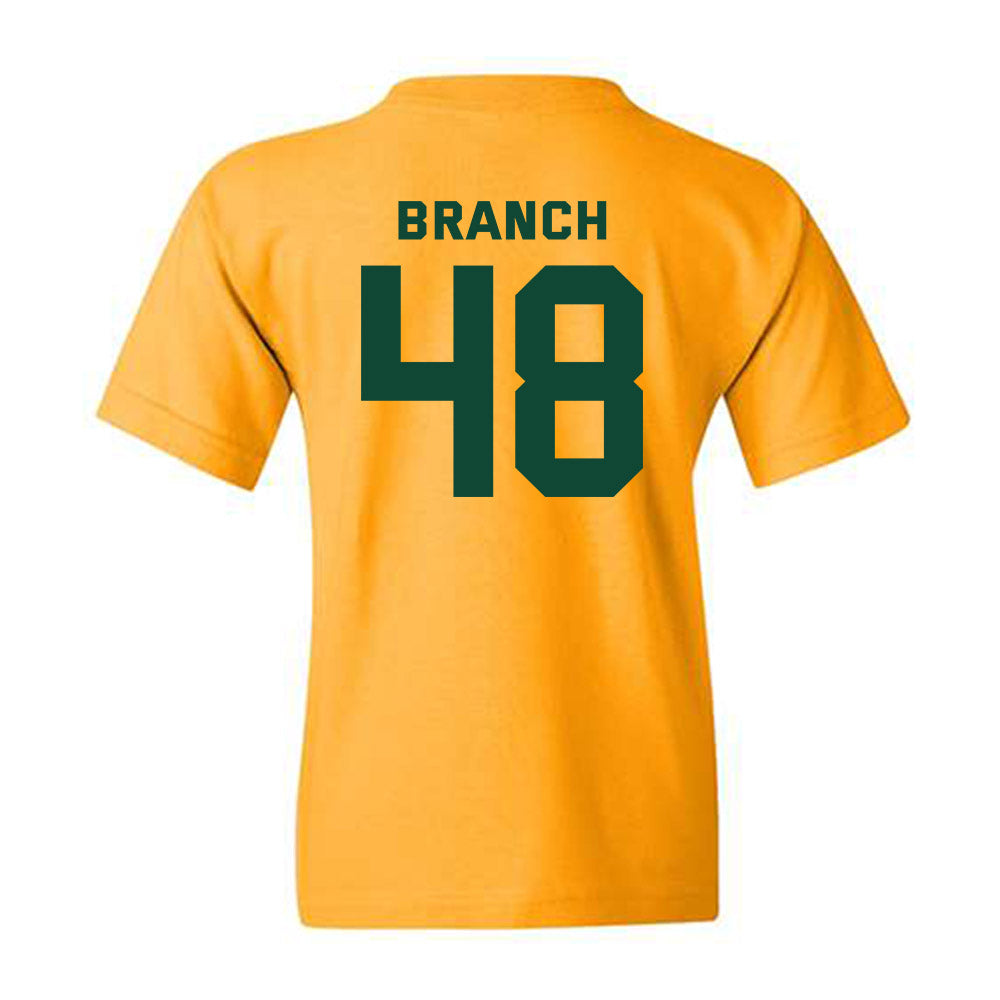 Baylor - NCAA Acrobatics & Tumbling : D'Ahni Branch - Classic Fashion Shersey Youth T-Shirt-1