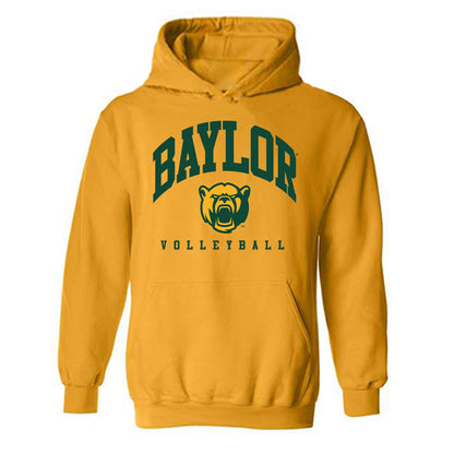 Baylor - NCAA Women's Volleyball : Anastasiia Nikolnikova - Classic Fashion Shersey Hooded Sweatshirt-0