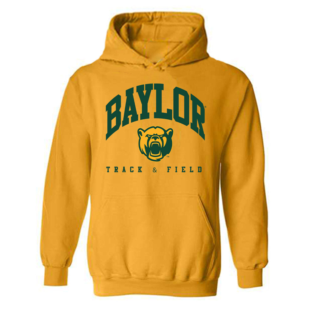 Baylor - NCAA Men's Track & Field : Jack Jackson - Classic Fashion Shersey Hooded Sweatshirt-0