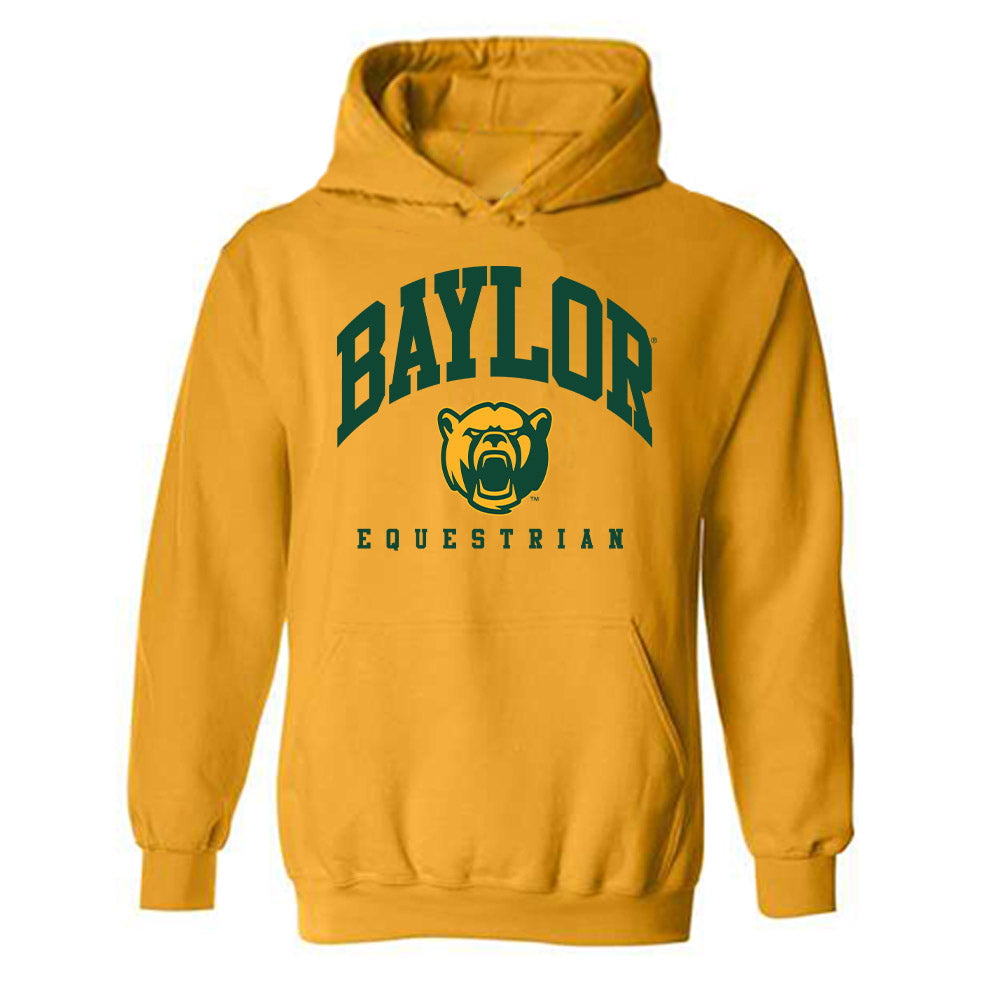 Baylor - NCAA Equestrian : Addison Webb - Classic Fashion Shersey Hooded Sweatshirt-0
