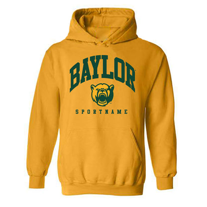 Baylor - NCAA Acrobatics & Tumbling : Aaliyah Adams-Mayfield - Classic Fashion Shersey Hooded Sweatshirt-0