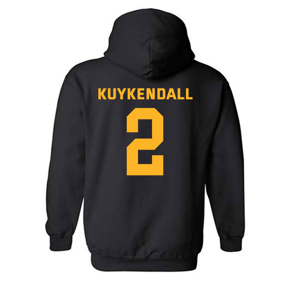 Baylor - NCAA Men's Basketball : Will Kuykendall - Classic Shersey Hooded Sweatshirt-1