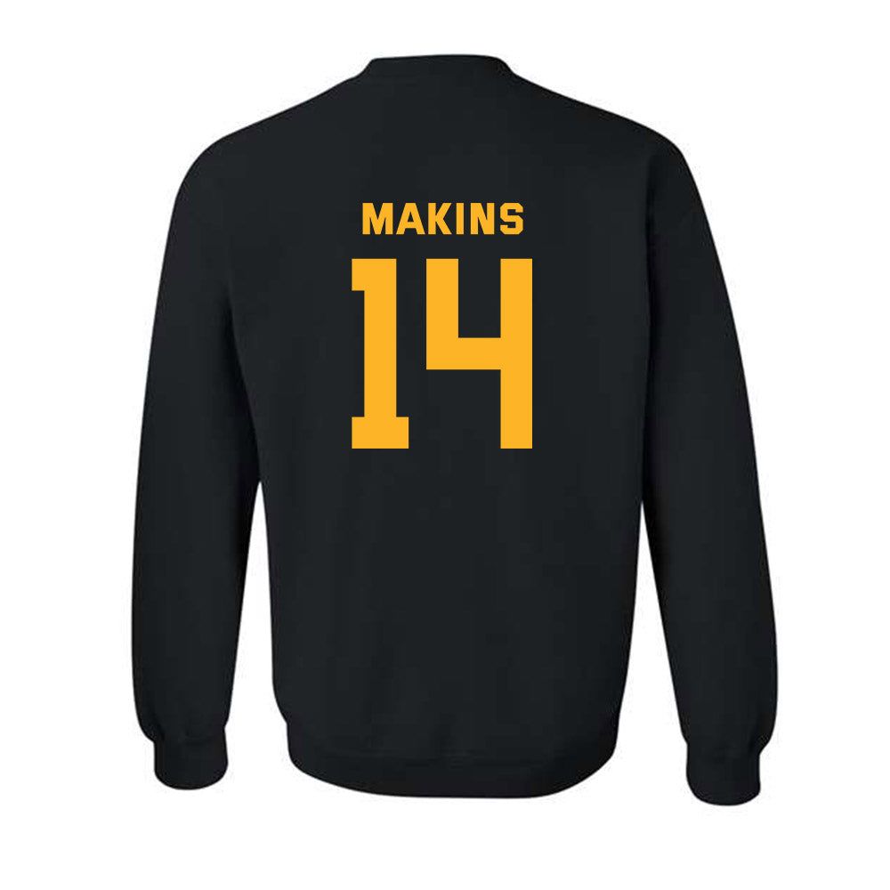 Baylor - NCAA Football : Kj Makins - Classic Shersey Crewneck Sweatshirt-1