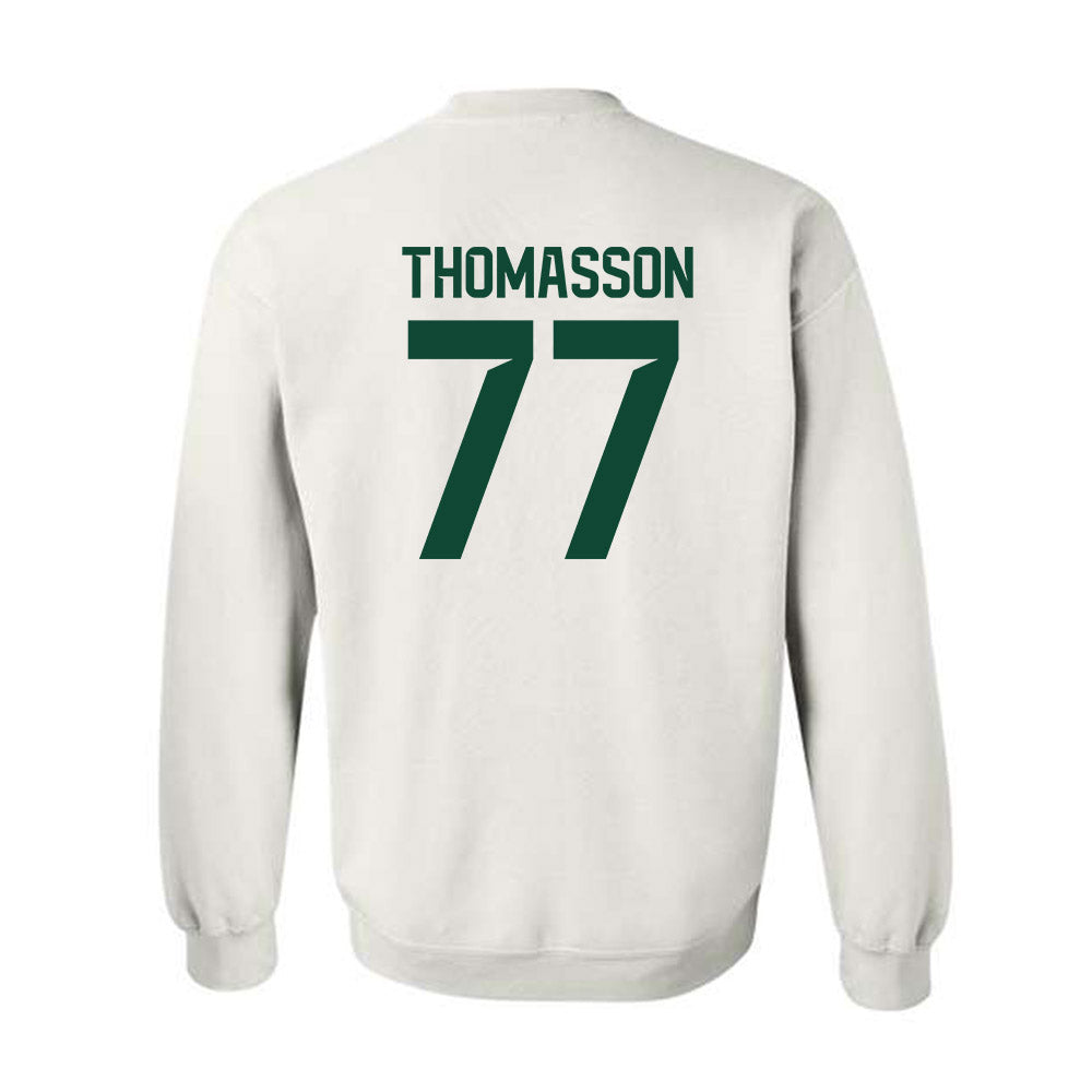 Baylor - NCAA Football : William Thomasson - Classic Shersey Crewneck Sweatshirt