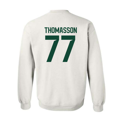 Baylor - NCAA Football : Colton Thomasson - Classic Shersey Crewneck Sweatshirt-1