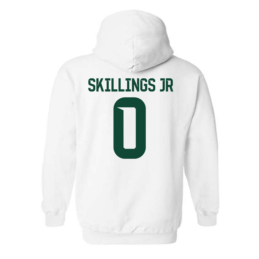 Baylor - NCAA Men's Basketball : Daniel Skillings Jr - Classic Shersey Hooded Sweatshirt-1