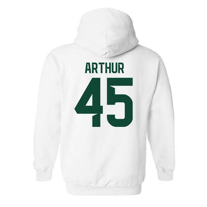 Baylor - NCAA Acrobatics & Tumbling : Mo Arthur - Classic Shersey Hooded Sweatshirt-1