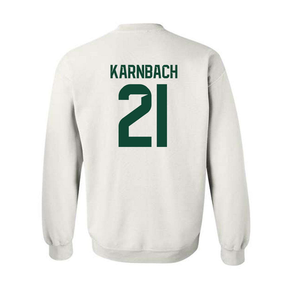 Baylor - NCAA Acrobatics & Tumbling : Cassandra Karnbach - Classic Shersey Crewneck Sweatshirt-1