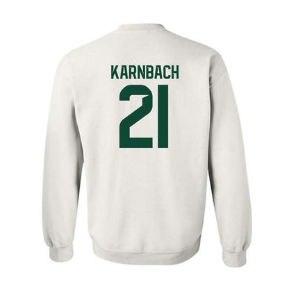 Baylor - NCAA Acrobatics & Tumbling : Cassandra Karnbach - Classic Shersey Crewneck Sweatshirt-1