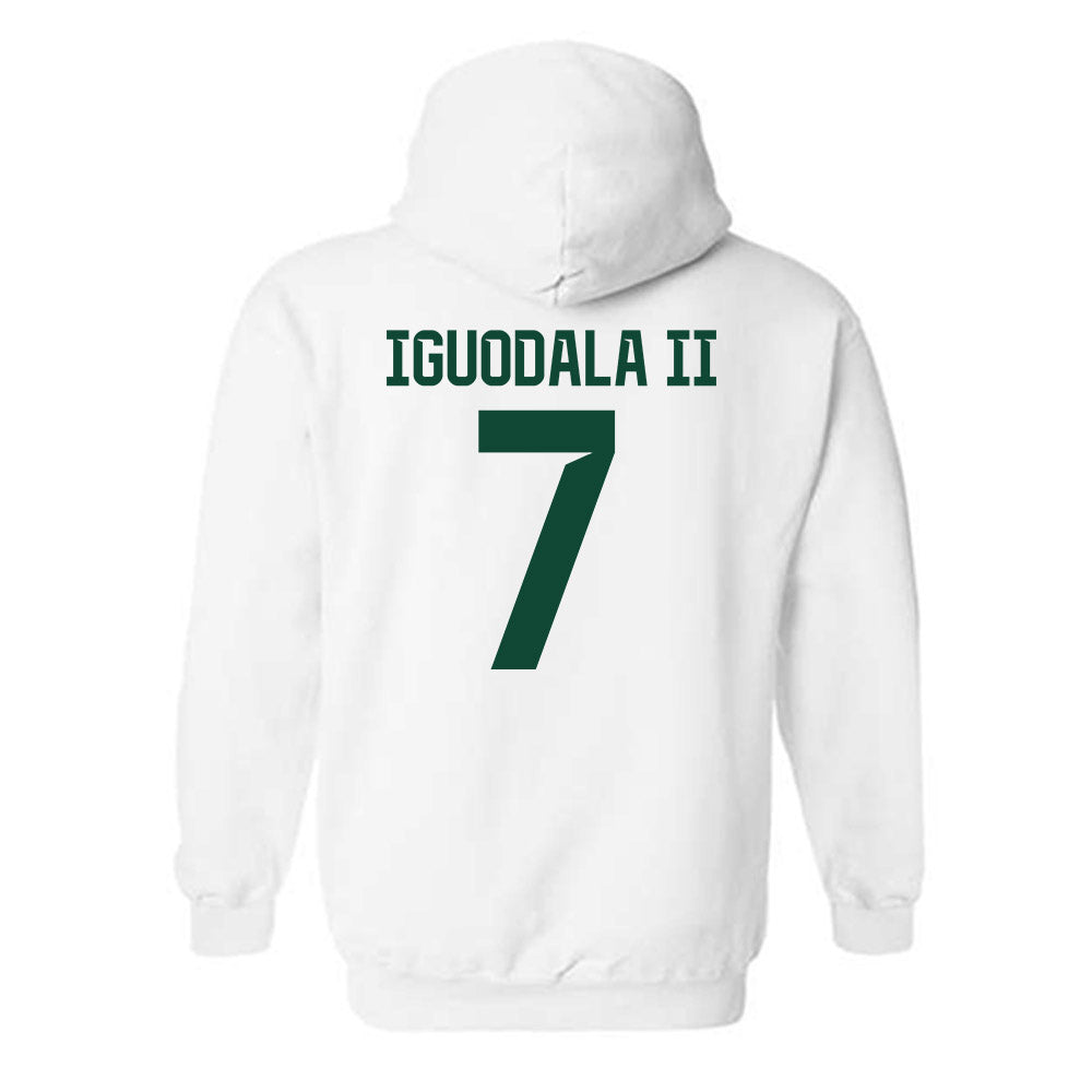 Baylor - NCAA Men's Basketball : Andre Iguodala II - Classic Shersey Hooded Sweatshirt-1