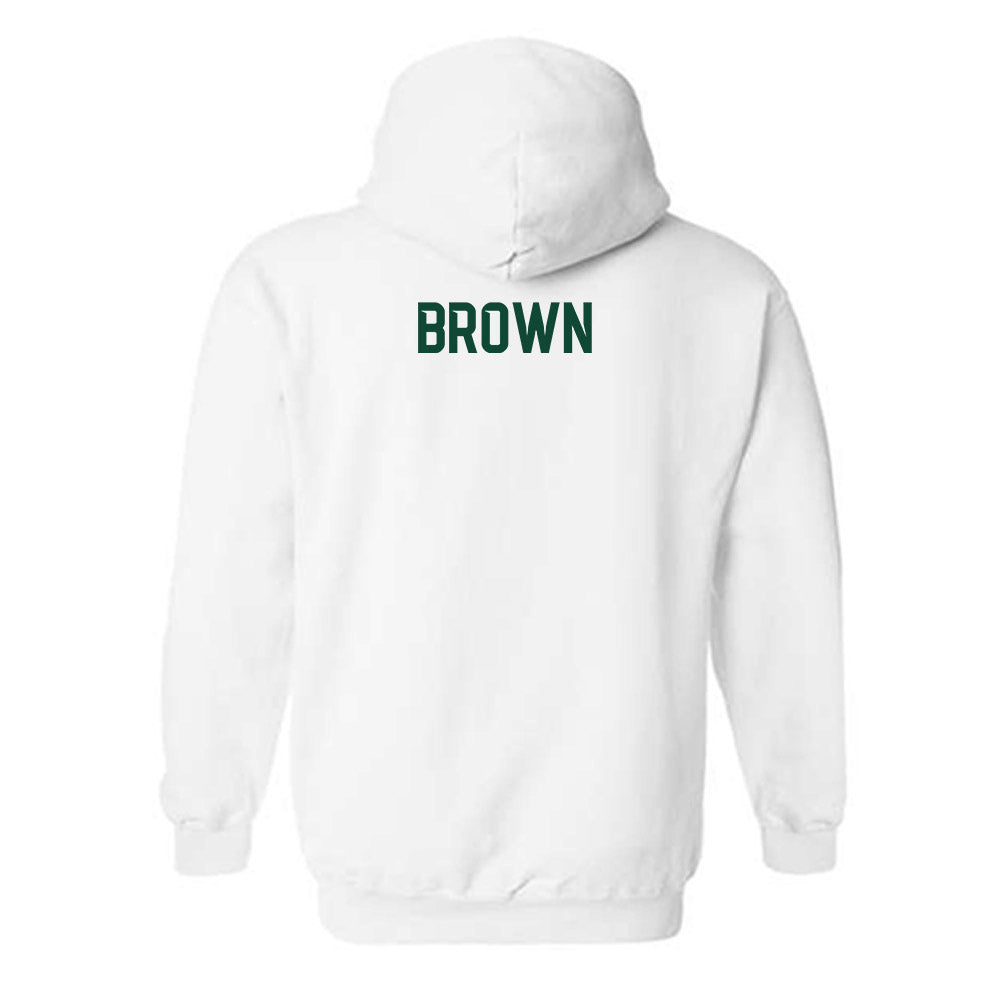 Baylor - NCAA Women's Track & Field : Royaltee Brown - Classic Shersey Hooded Sweatshirt-1