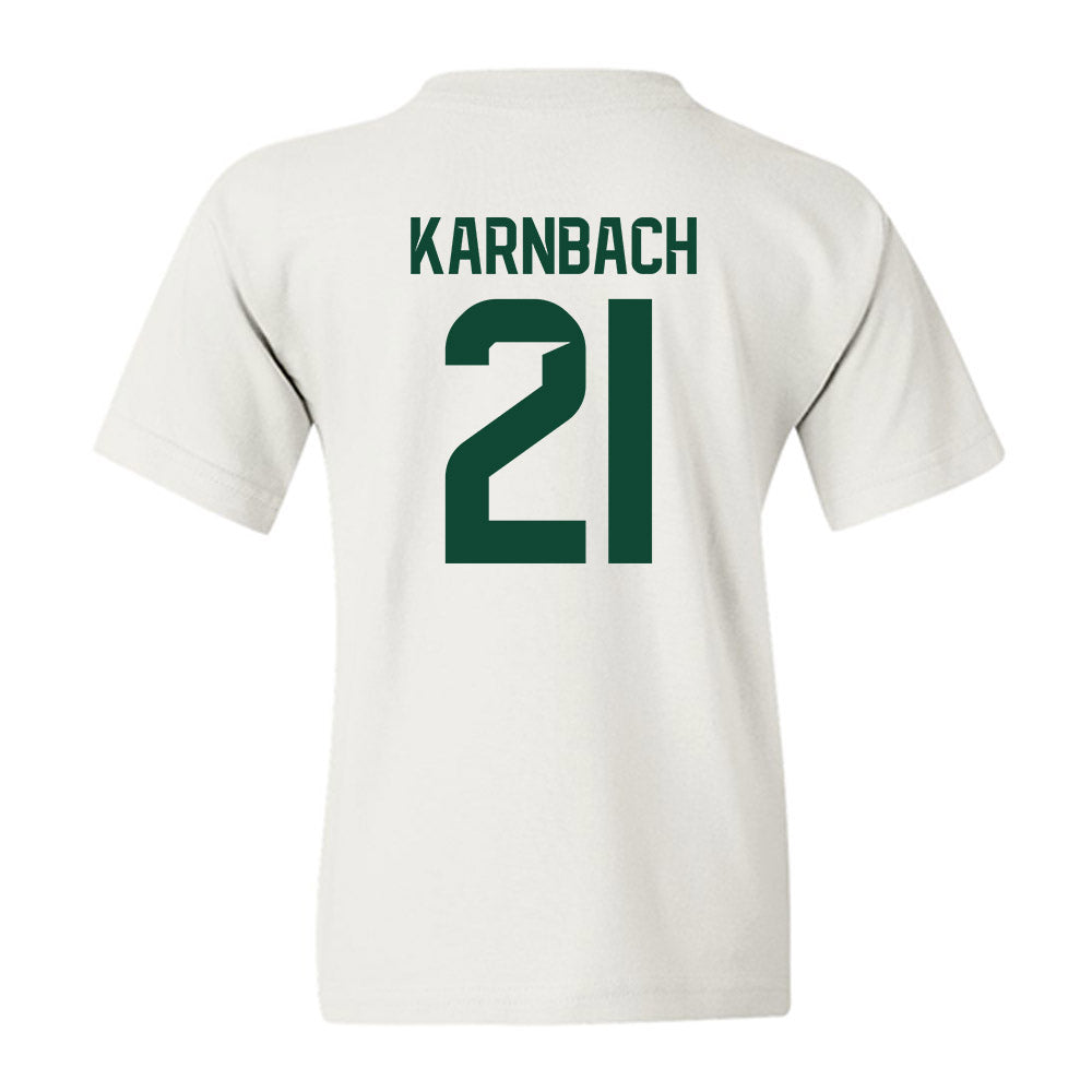Baylor - NCAA Acrobatics & Tumbling : Cassandra Karnbach - Classic Shersey Youth T-Shirt-1