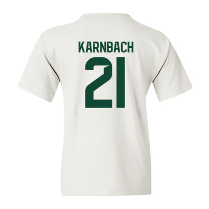 Baylor - NCAA Acrobatics & Tumbling : Cassandra Karnbach - Classic Shersey Youth T-Shirt-1