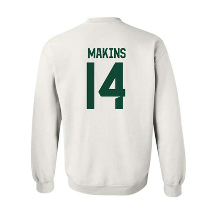 Baylor - NCAA Football : Kj Makins - Classic Shersey Crewneck Sweatshirt-1