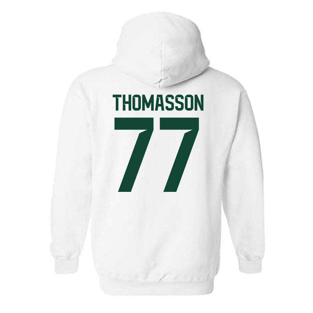 Baylor - NCAA Football : Colton Thomasson - Classic Shersey Hooded Sweatshirt-1