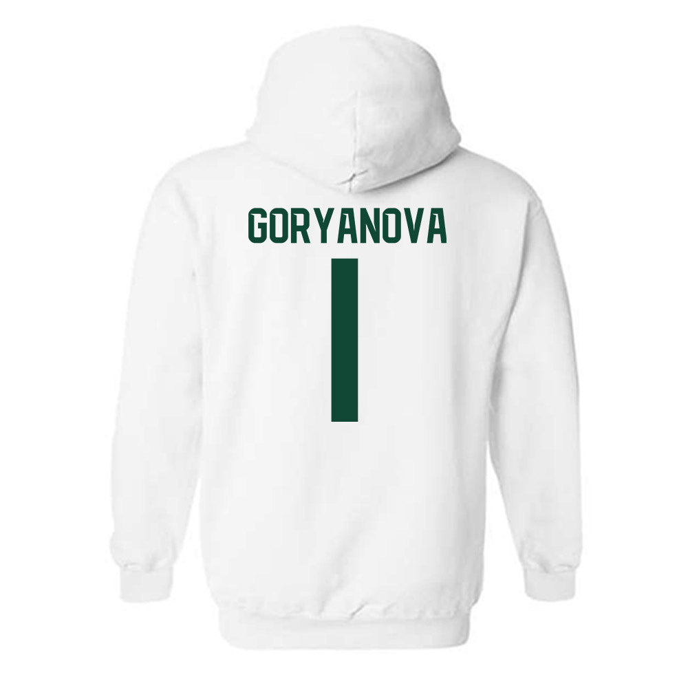 Baylor - NCAA Women's Basketball : Ines Goryanova - Classic Shersey Hooded Sweatshirt-1