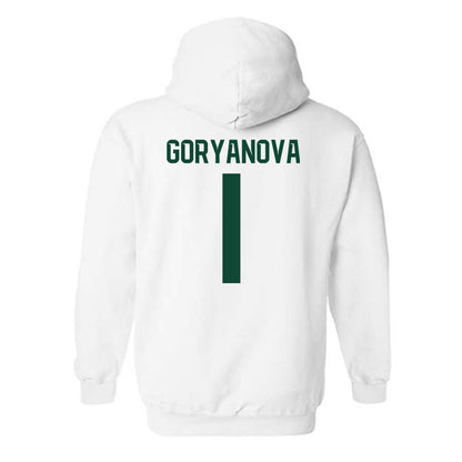 Baylor - NCAA Women's Basketball : Ines Goryanova - Classic Shersey Hooded Sweatshirt-1
