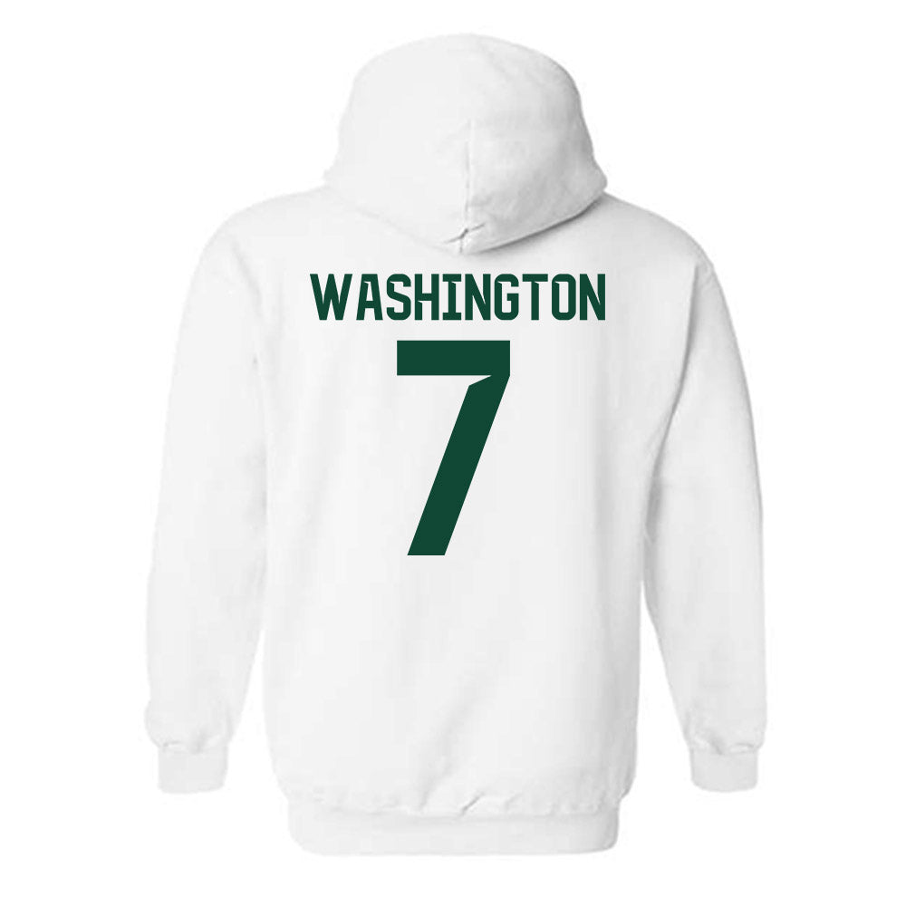 Baylor - NCAA Football : Bryson Washington - Classic Shersey Hooded Sweatshirt-1