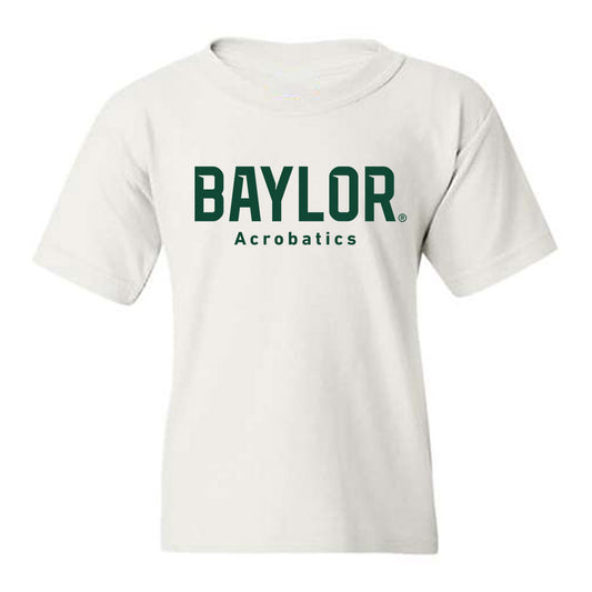 Baylor - NCAA Acrobatics & Tumbling : PJ Bujdos - Classic Shersey Youth T-Shirt-0