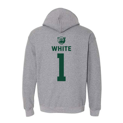 Baylor - NCAA Men's Basketball : Jaylon White - Classic Shersey Hooded Sweatshirt-1