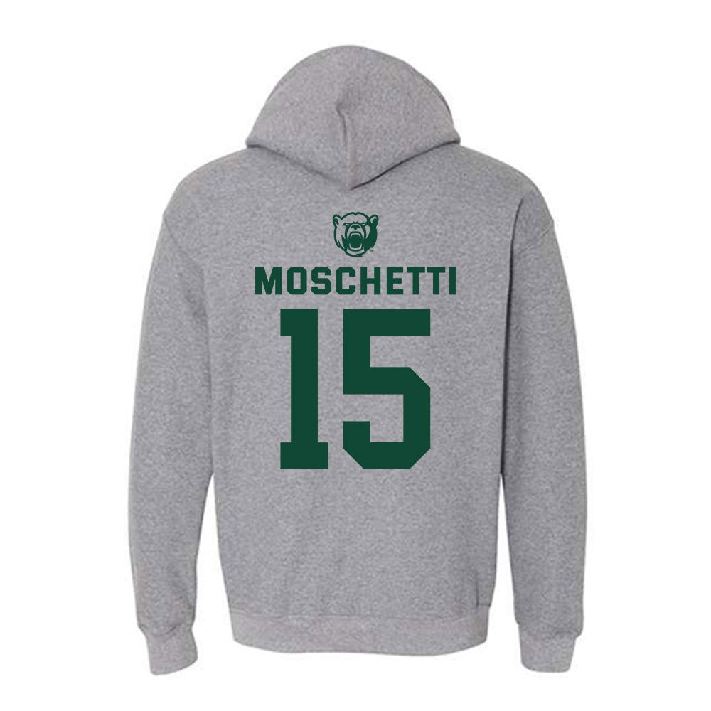 Baylor - NCAA Women's Soccer : Angelina Moschetti - Classic Shersey Hooded Sweatshirt-1