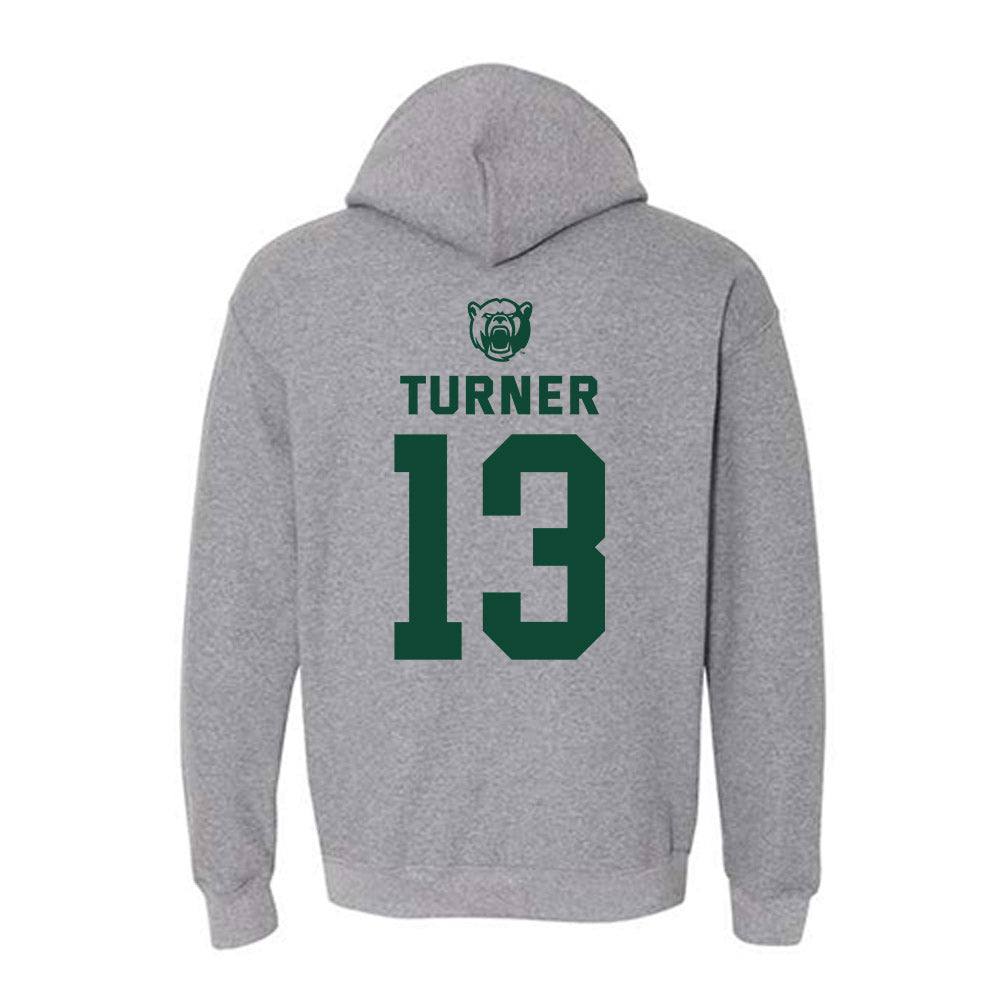 Baylor - NCAA Football : Devin Turner - Classic Shersey Hooded Sweatshirt-1