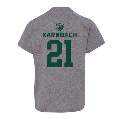 Baylor - NCAA Acrobatics & Tumbling : Cassandra Karnbach - Classic Shersey Youth T-Shirt-1
