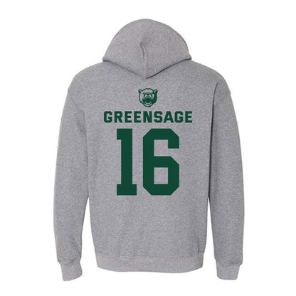 Baylor - NCAA Women's Soccer : Tatum Greensage - Classic Shersey Hooded Sweatshirt-1