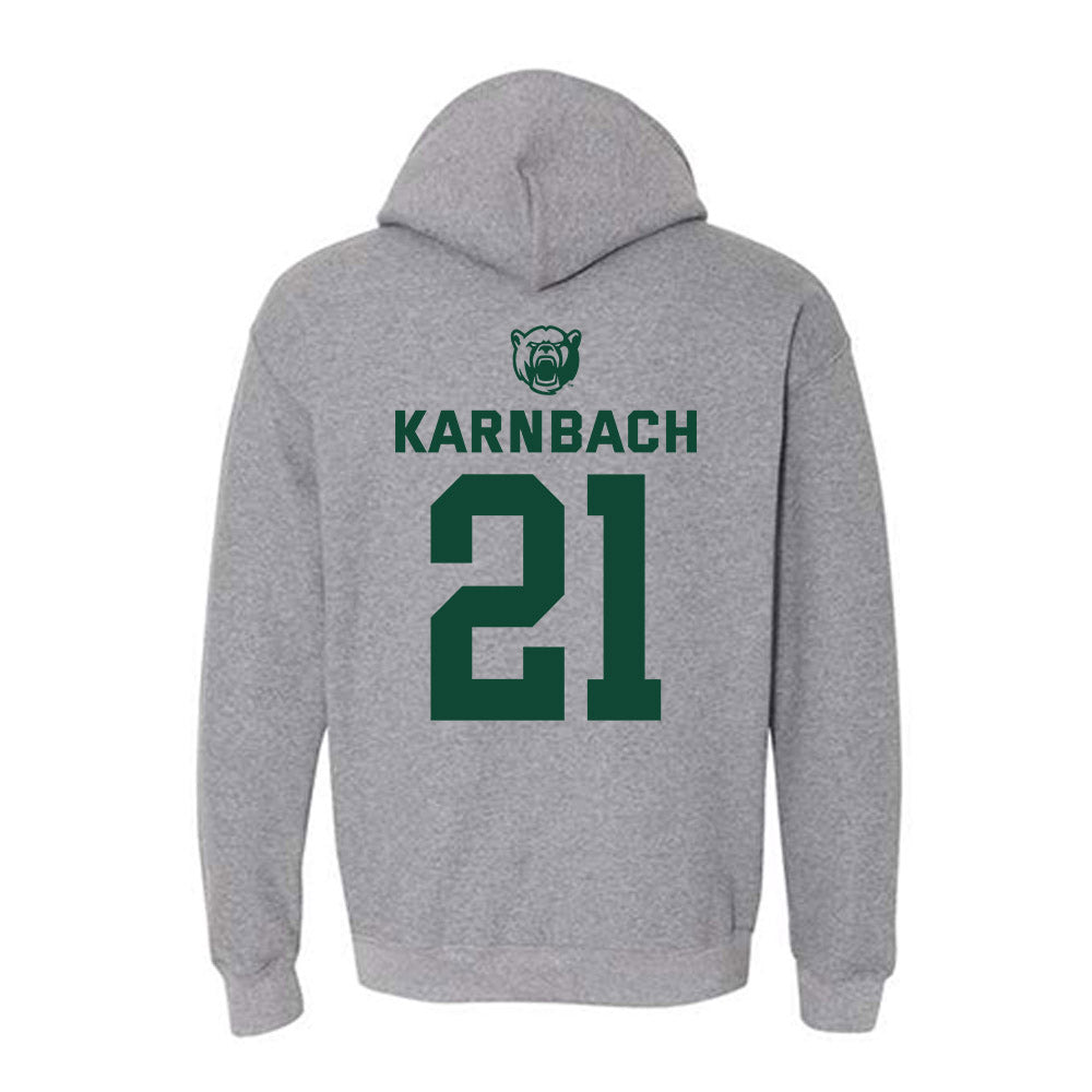 Baylor - NCAA Acrobatics & Tumbling : Cassandra Karnbach - Classic Shersey Hooded Sweatshirt-1