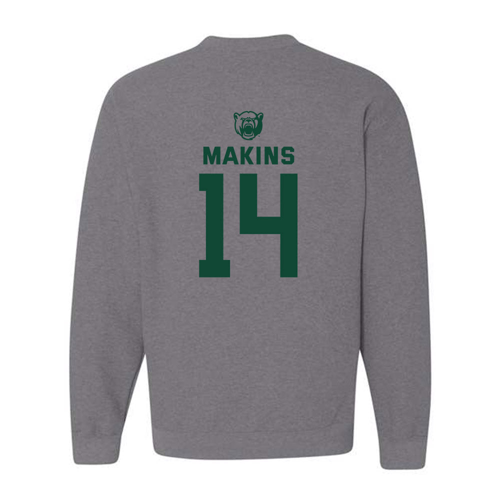 Baylor - NCAA Football : Kj Makins - Classic Shersey Crewneck Sweatshirt-1