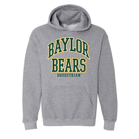 Baylor - NCAA Equestrian : Sofia Barquin - Classic Shersey Hooded Sweatshirt-0