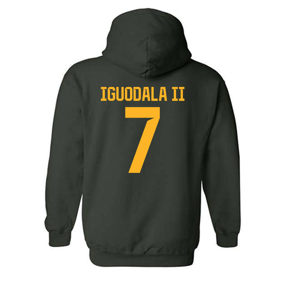 Baylor - NCAA Men's Basketball : Andre Iguodala II - Classic Shersey Hooded Sweatshirt-1