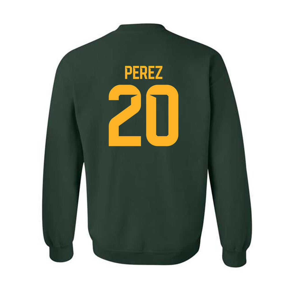 Baylor - NCAA Men's Basketball : Maikcol Perez - Classic Shersey Crewneck Sweatshirt-1