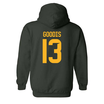 Baylor - NCAA Men's Basketball : James Goodis - Classic Shersey Hooded Sweatshirt-1