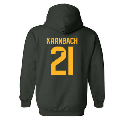 Baylor - NCAA Acrobatics & Tumbling : Cassandra Karnbach - Classic Shersey Hooded Sweatshirt-1