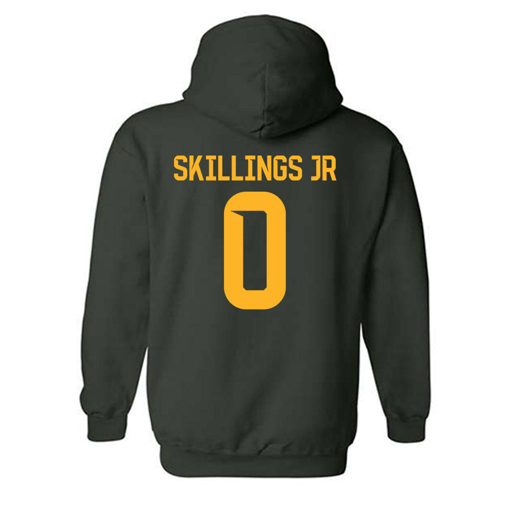 Baylor - NCAA Men's Basketball : Daniel Skillings Jr - Classic Shersey Hooded Sweatshirt-1