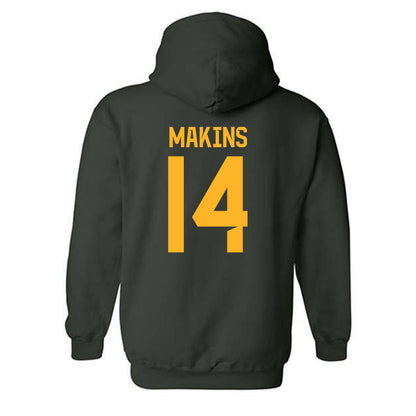 Baylor - NCAA Football : Kj Makins - Classic Shersey Hooded Sweatshirt-1