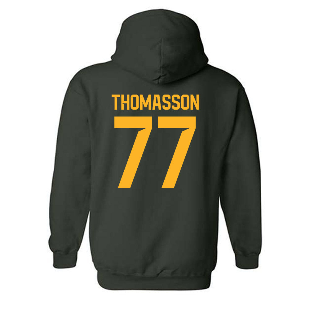 Baylor - NCAA Football : Colton Thomasson - Classic Shersey Hooded Sweatshirt-1