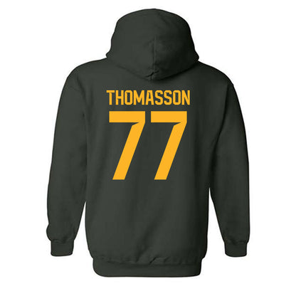 Baylor - NCAA Football : Colton Thomasson - Classic Shersey Hooded Sweatshirt-1