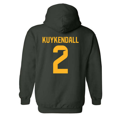 Baylor - NCAA Men's Basketball : Will Kuykendall - Classic Shersey Hooded Sweatshirt-1
